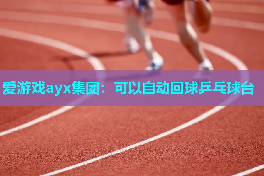 爱游戏ayx集团：可以自动回球乒乓球台