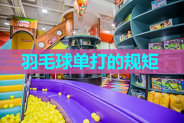 羽毛球单打的规矩